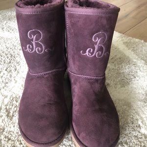 Purple UGG boots
